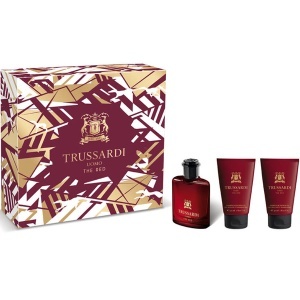 Trussardi Uomo The Red Комплект (EDT 30ml + SG 30ml + SG 30ml) за Мъже