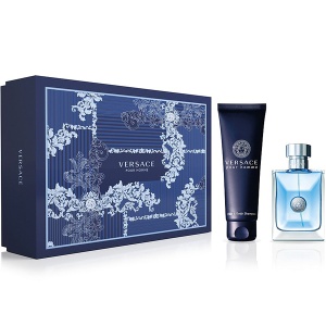 Versace Pour Homme Комплект (EDT 100ml + SG 150ml) за Мъже