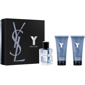 YSL Y For Men Комплект (EDT 60ml + AS Balm 50ml + SG 50ml) за Мъже