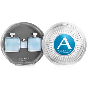 Azzaro Chrome Комплект (EDT 100ml + AS Lotion 100ml + EDT 7ml) за Мъже