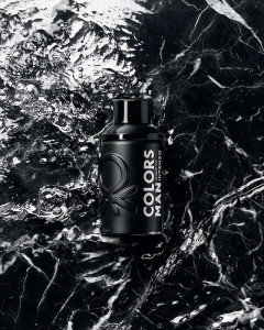 Benetton Colors Man Black Intenso EDP 100ml за Мъже - Img 2