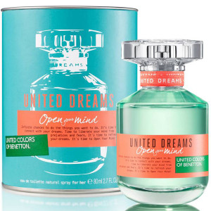 Benetton United Dreams Open Your Mind EDT 80ml за Жени БЕЗ ОПАКОВКА - Img 2