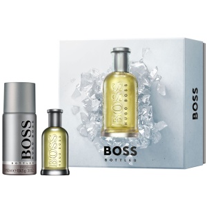 Boss Bottled Комплект (EDT 50ml + Deo Spray 150ml) за Мъже - Img 1