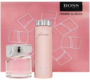 Boss Femme Комплект (EDP 75ml +Body Lotion 200ml) за Жени