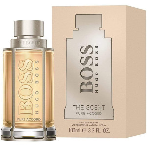 Boss The Scent Pure Accord EDT 100ml за Мъже БЕЗ ОПАКОВКА - Img 4