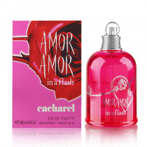 Cacharel Amor Amor In a Flash EDT 100ml за Жени БЕЗ ОПАКОВКА - Img 3