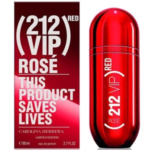 Carolina Herrera 212 VIP Rose Red EDP 80ml за Жени БЕЗ ОПАКОВКА - Img 3
