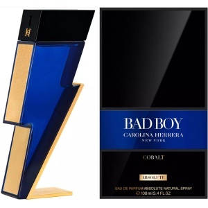 Carolina Herrera Bad Boy Cobalt Absolute EDP 100ml за Мъже БЕЗ ОПАКОВКА - Img 4