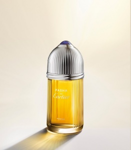 Cartier Pasha de Cartier Parfum Комплект (Parfum 100ml + SG 100ml + EDT 10ml) за Мъже - Img 2