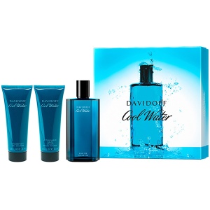 Davidoff Cool Water Set (EDT 125ml + AS Balm 75ml + SG 75ml) за Мъже