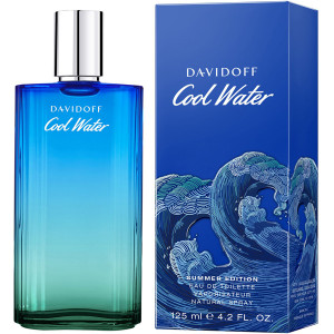 Davidoff Cool Water Summer Edition 2019 EDT 125ml за Мъже БЕЗ ОПАКОВКА - Img 2