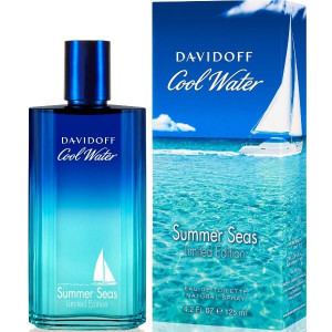Davidoff Cool Water Summer Seas EDT 125ml за Мъже БЕЗ ОПАКОВКА - Img 3