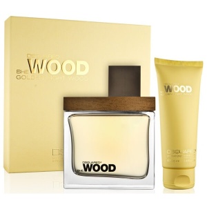 Dsquared2 She Wood Golden Light Комплект (EDP 50ml + Body Lotion 100ml) за Жени