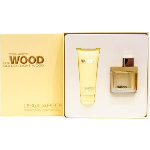 Dsquared2 She Wood Golden Light Комплект (EDP 50ml + Body Lotion 100ml) за Жени - Img 5