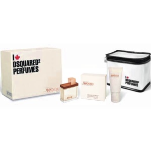 Dsquared2 She Wood Velvet Forest Комплект (EDP 50ml + Body Lotion 100ml + Bag) за Жени