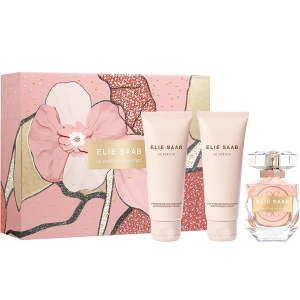 Elie Saab Le Parfum Essentiel Комплект (EDP 50ml + BL 75ml + SG 75ml) за Жени