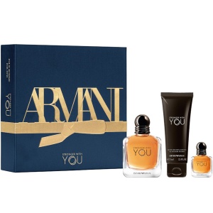 Emporio Armani Stronger With You Комплект (EDT 50ml + EDT 7ml + SG 75ml) за Мъже