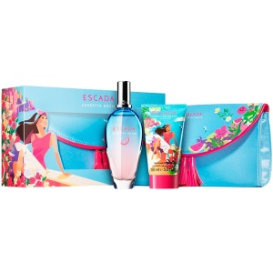 Escada Sorbetto Rosso Комплект (EDT 100ml + BL 150ml + Несесер) за Жени