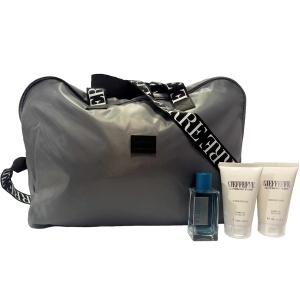Ferre Fougere Italiano Комплект (EDT 100ml + SG 2x100ml Gieffeffe Bianco Assoluto + Urban Bag) за Мъже - Img 1
