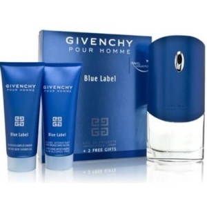 Givenchy Pour Homme Blue Label Комплект (EDT 100ml + AS Balm 75ml + SG 75ml) за Мъже