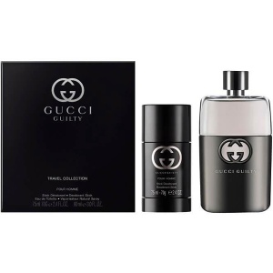 Gucci Guilty Pour Homme Комплект (EDT 90ml + Deo Stick 75ml) за Мъже - Img 1