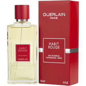 Guerlain Habit Rouge Eau de Parfum EDP 100ml за Мъже БЕЗ ОПАКОВКА - Img 5