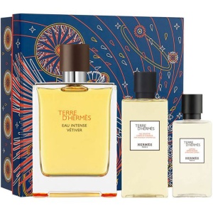 Hermes Terre D'Hermes Eau Intense Vetiver Комплект (EDP 100ml + AS Lotion 40ml + SG 80ml) за Мъже