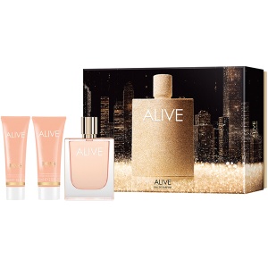 Hugo Boss Boss Alive Комплект (EDP 80ml + BL 75ml + SG 50ml) за Жени - Img 1