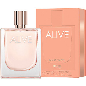 Hugo Boss Boss Alive Eau de Toilette EDT 80ml за Жени БЕЗ ОПАКОВКА - Img 3