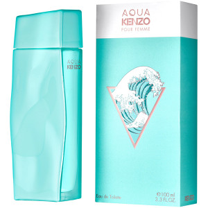 Kenzo Aqua Kenzo Pour Femme EDT 100ml за Жени БЕЗ ОПАКОВКА - Img 4