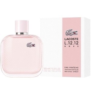 Lacoste L 12.12 Rose Eau Fraiche EDT 100ml за Жени БЕЗ ОПАКОВКА - Img 3