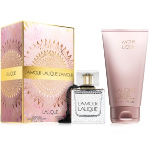Lalique L'Amour Set (EDP 50ml + BL 150ml) за Жени - Img 1