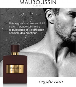 Mauboussin Crystal Oud EDP 100ml за Мъже - Img 2