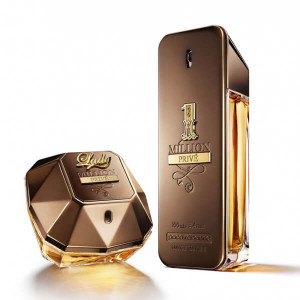 Paco Rabanne 1 Million Prive Комплект (EDP 100ml + EDP 10ml) за Мъже - Img 3