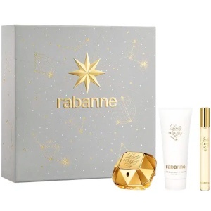 Paco Rabanne Lady Million Комплект (EDP 50ml + EDP 10ml + BL 100ml) за Жени