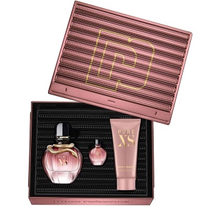 Paco Rabanne Pure XS For Her Комплект (EDP 80ml + mini EDP 6ml + BL 100ml) за Жени
