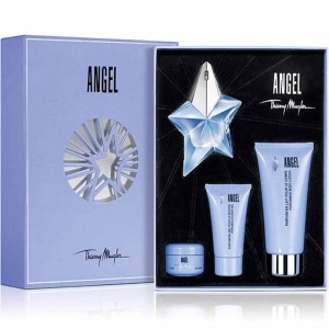 Thierry Mugler Angel Комплект (EDP 25ml + BL 100ml + SG 30ml + Body Cream 15ml) за Жени