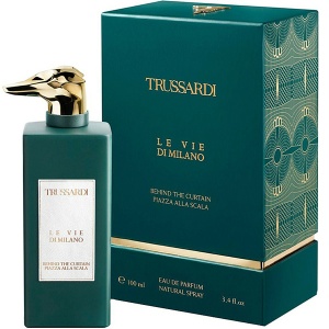 Trussardi Le Vie Di Milano Behind The Curtain Piazza Alla Scala EDP 100ml за Мъже и Жени БЕЗ ОПАКОВКА - Img 3