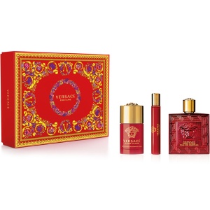 Versace Eros Flame Комплект (EDP 100ml + EDP 10ml + Deo Stick 75ml) за Мъже