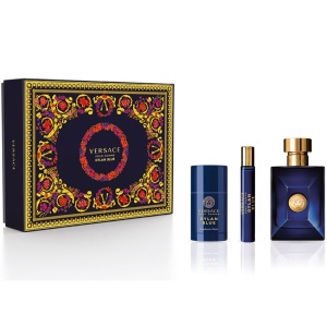 Versace Pour Homme Dylan Blue Комплект (EDT 100ml + EDT 10ml + Deo Stick 75ml) за Мъже