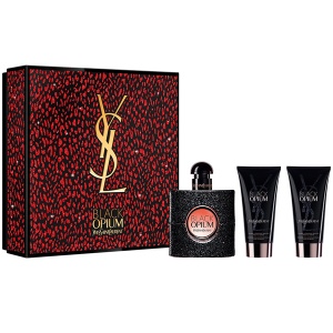 YSL Black Opium Комплект (EDP 50ml + BL 50ml + BL 50ml) за Жени