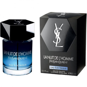 YSL La Nuit De L'Homme Eau Electrique EDT 100ml за Мъже БЕЗ ОПАКОВКА - Img 3