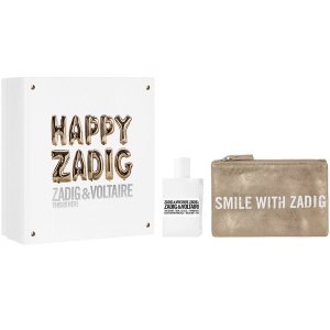 Zadig & Voltaire This is Her Set (EDP 50ml + Pouch) Happy Zadig! за Жени