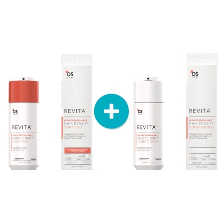 Tratament împotriva căderii părului DS Laboratories - Set Șampon Revita 205 ml + Balsam Revita 205 ml