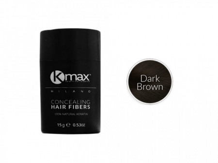 Keratin fibres for rare hair Kmax - Dark brown