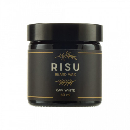 Odourless beard wax Risu Raw White 60 ml