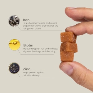 Revita gummies for hair growth support 60g - Img 2