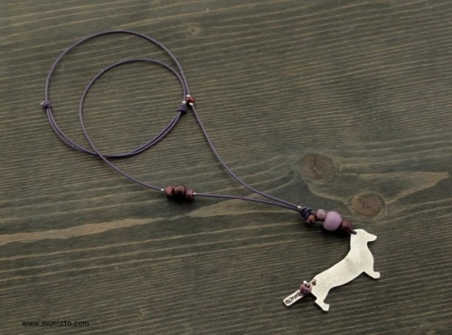 Women's Dachshund Necklace, Bracelet &amp; Earrings Set - Img 2