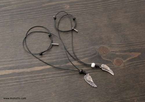 Women's Wings Necklaces Set - Img 3