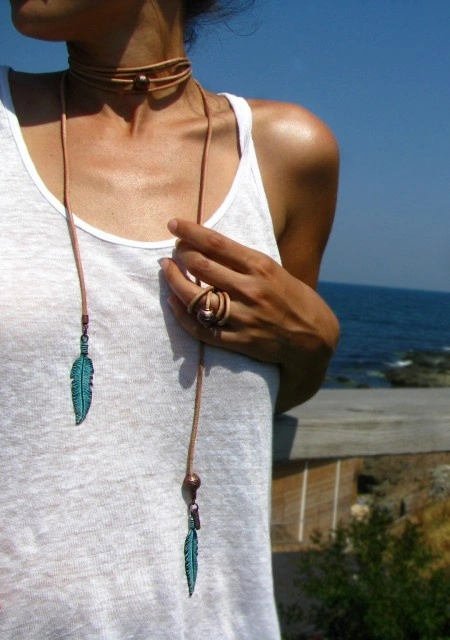 Women's Necklace and Ring Set - Img 6